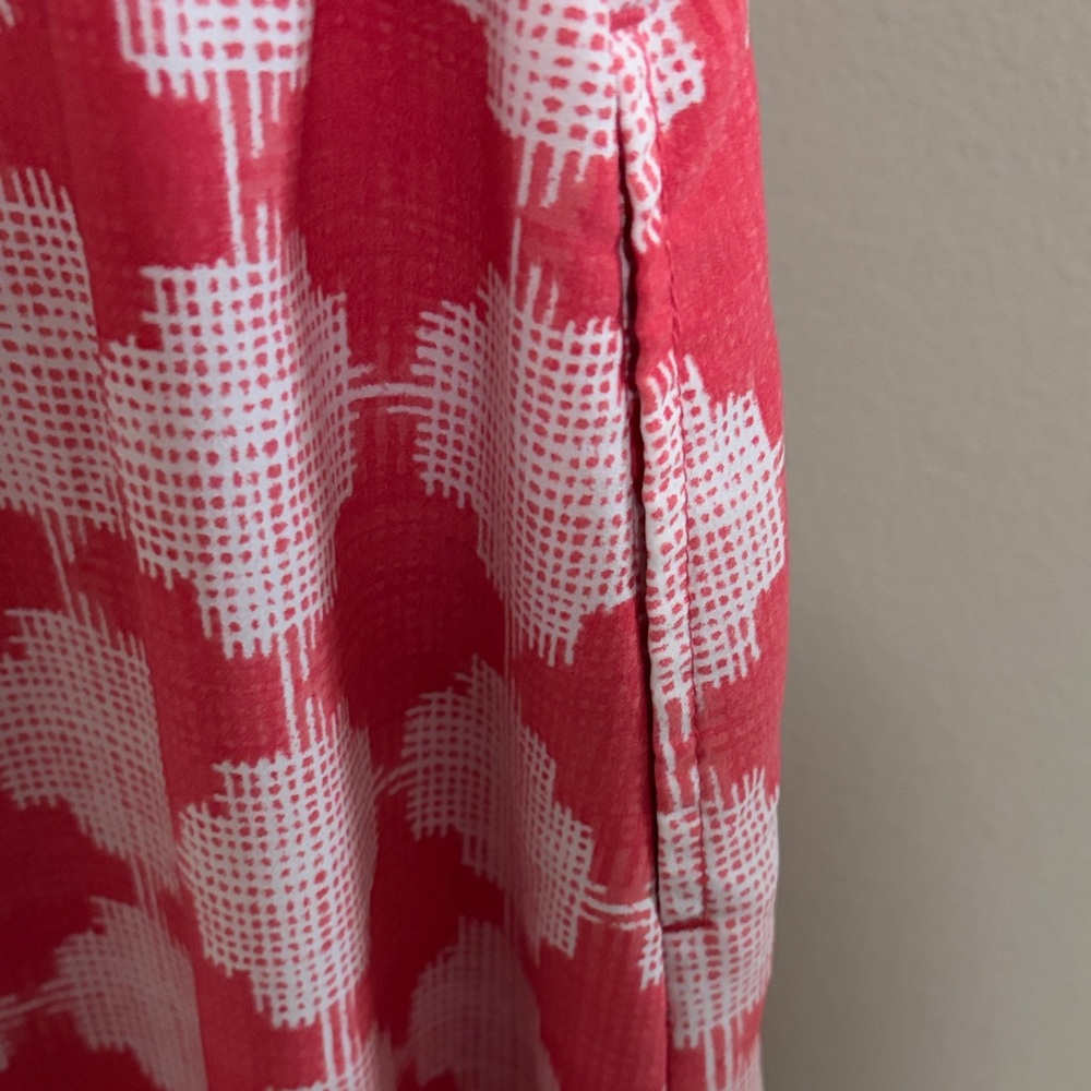 Merona Pink and White Geometric Dress - Picture 4 of 5